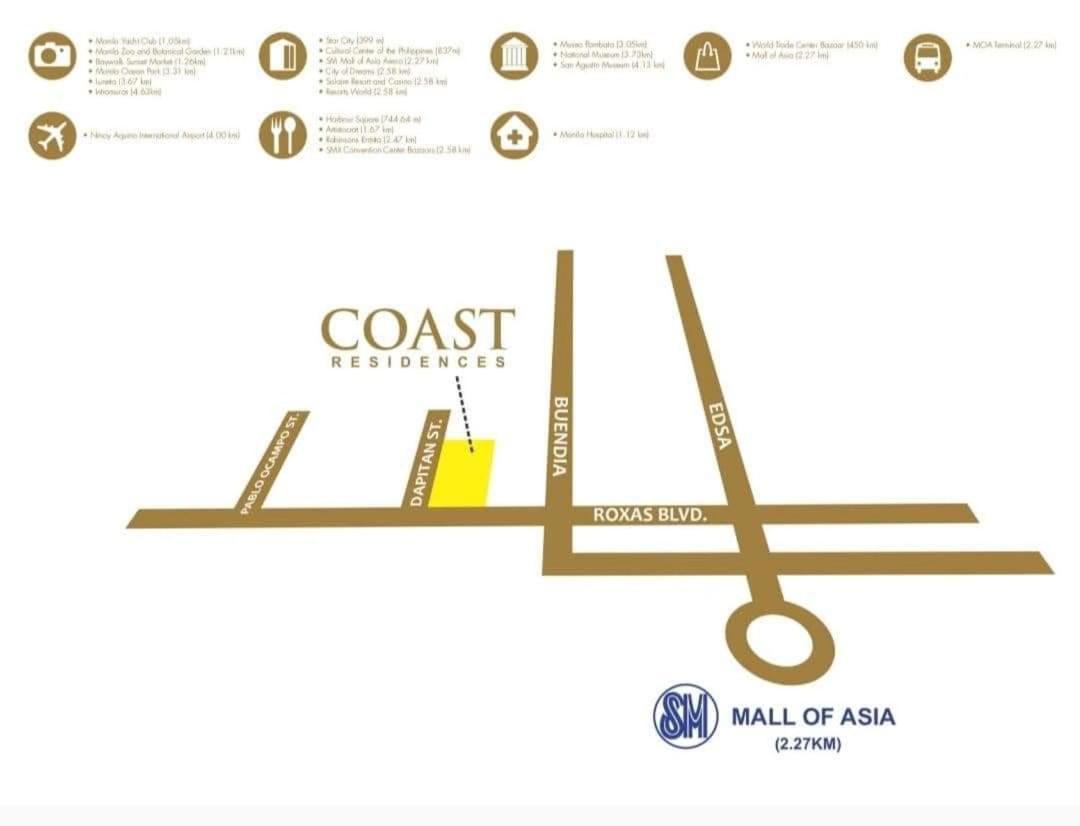 Coast Stay By J 40Th Floor Penthouse Manila Esterno foto